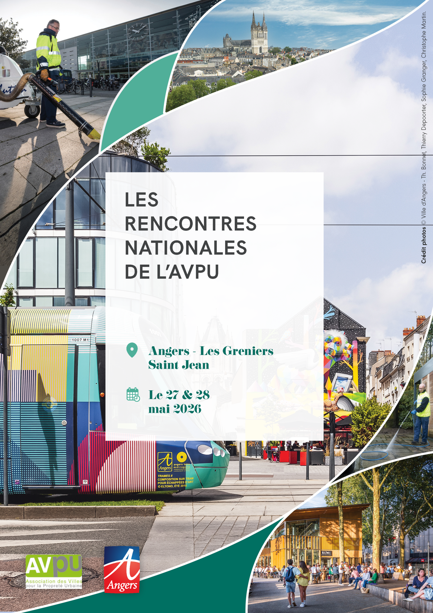 L'affiche des Les rencontres Nationales de l&rsquo;AVPU 2026 à Angers