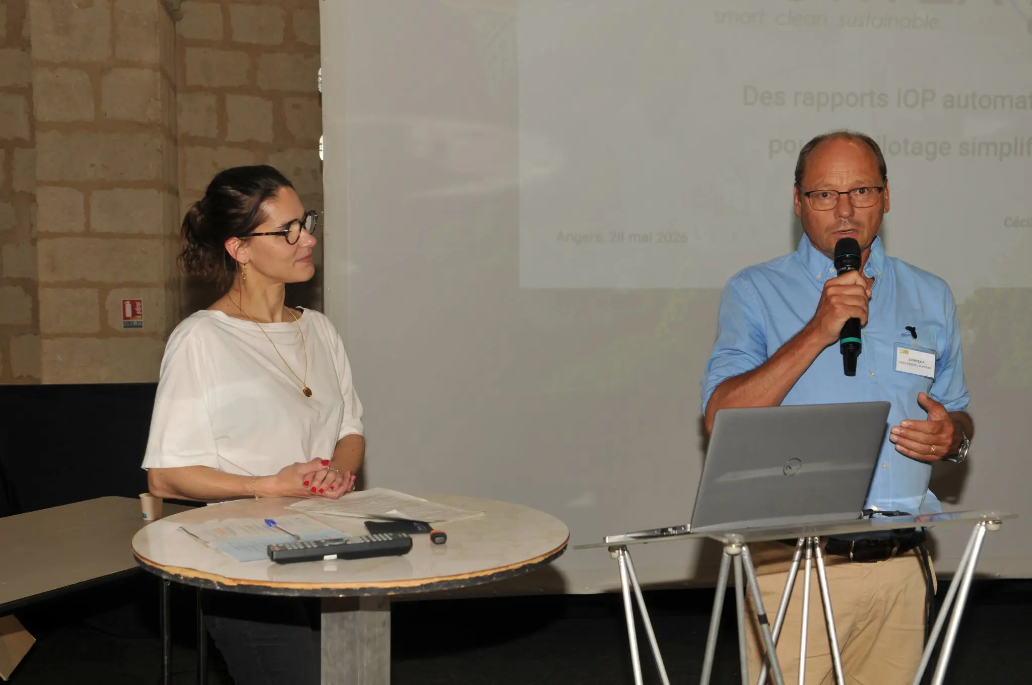 Photo de Andreas von Kaenel et Cécile Fries-Martinez